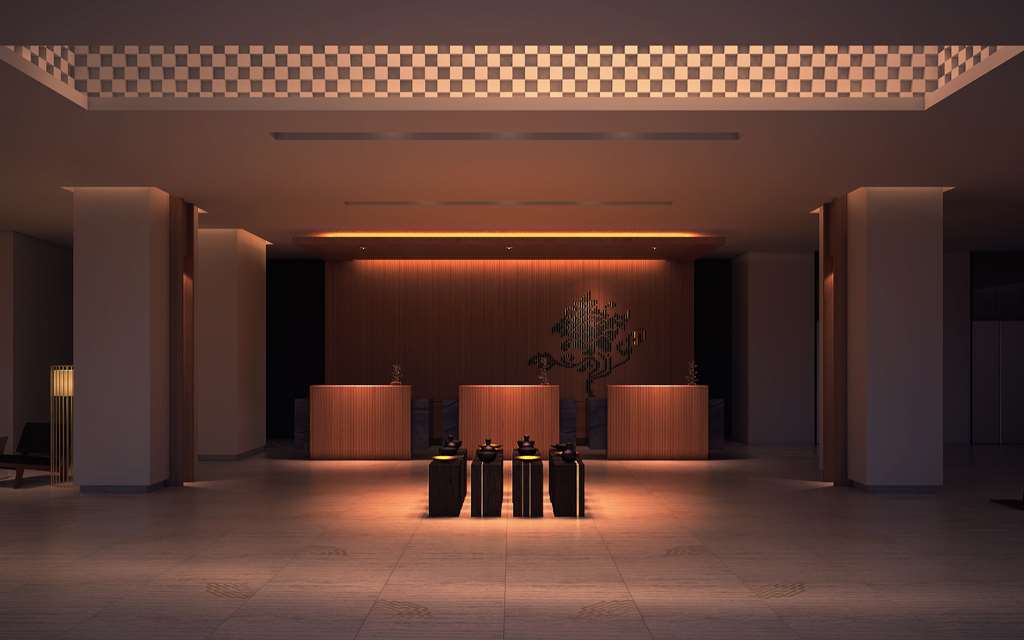 ホテル ル メリディアン ティンプー インテリア 写真